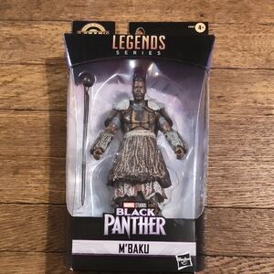 Hasbro Legends Series Black Panther Figure M'baku New Shield